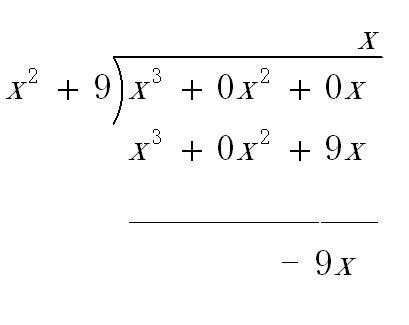 多项式除以多项式怎么算 (多项式除以多项式求解一元三次方程 多项式除法解一元三次方程)
