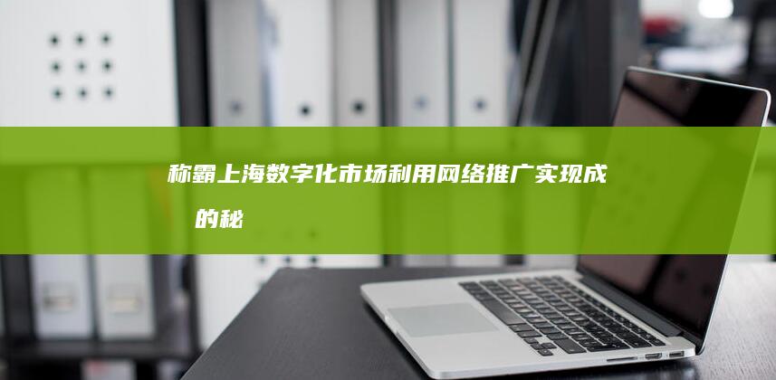 称霸上海数字化市场：利用网络推广实现成功的秘诀 (数字说上海)