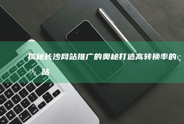 揭秘长沙网站推广的奥秘：打造高转换率的网站 (揭秘长沙网站是什么)